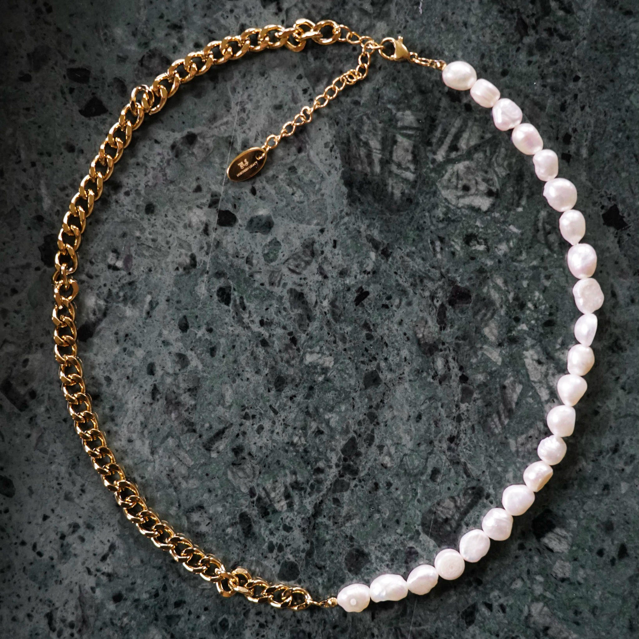 NL Kattegat Pearl pendant - Gold-toned