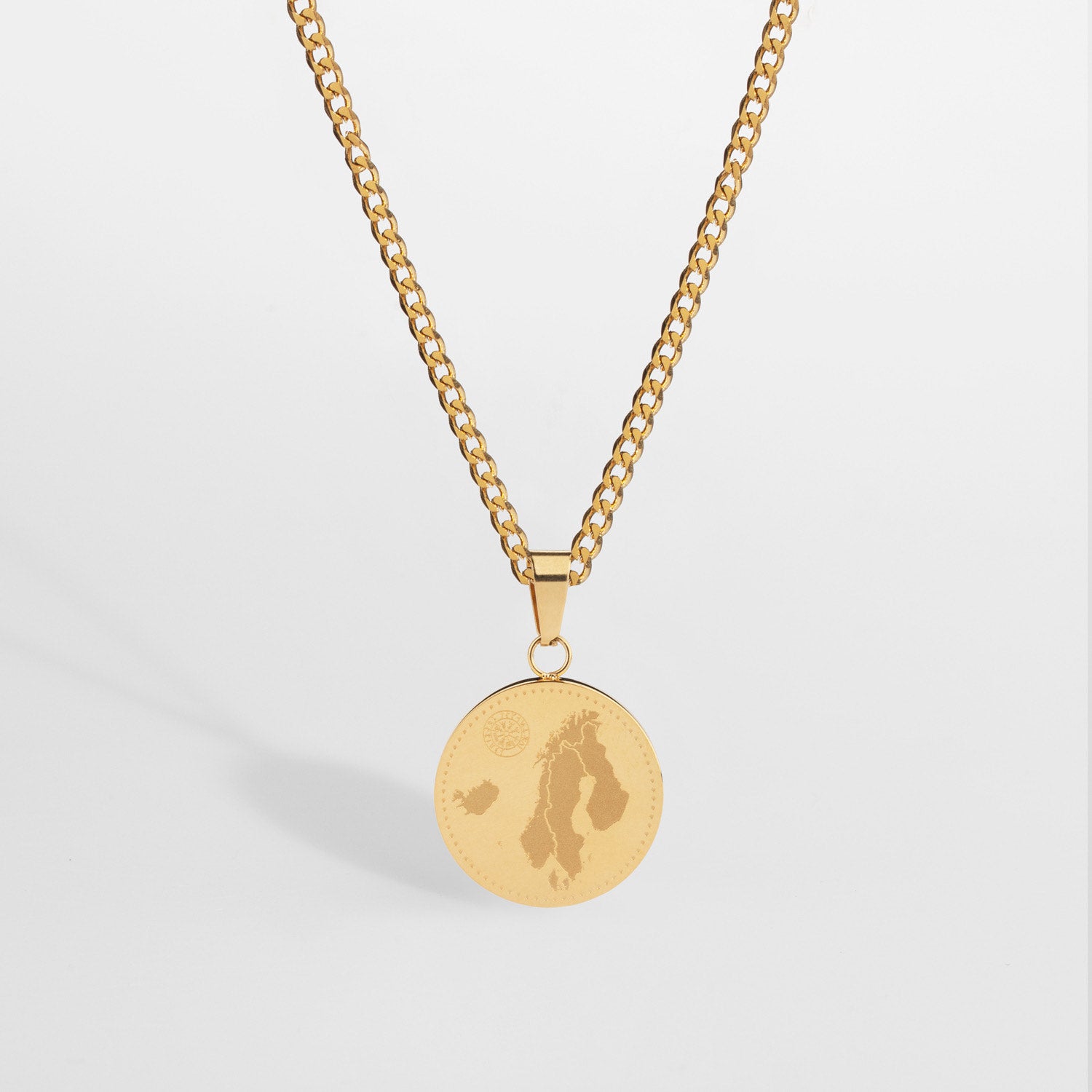 NL Heritage pendant - Gold-toned
