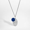 NL Gungnir/Lapis necklace - Silver-toned