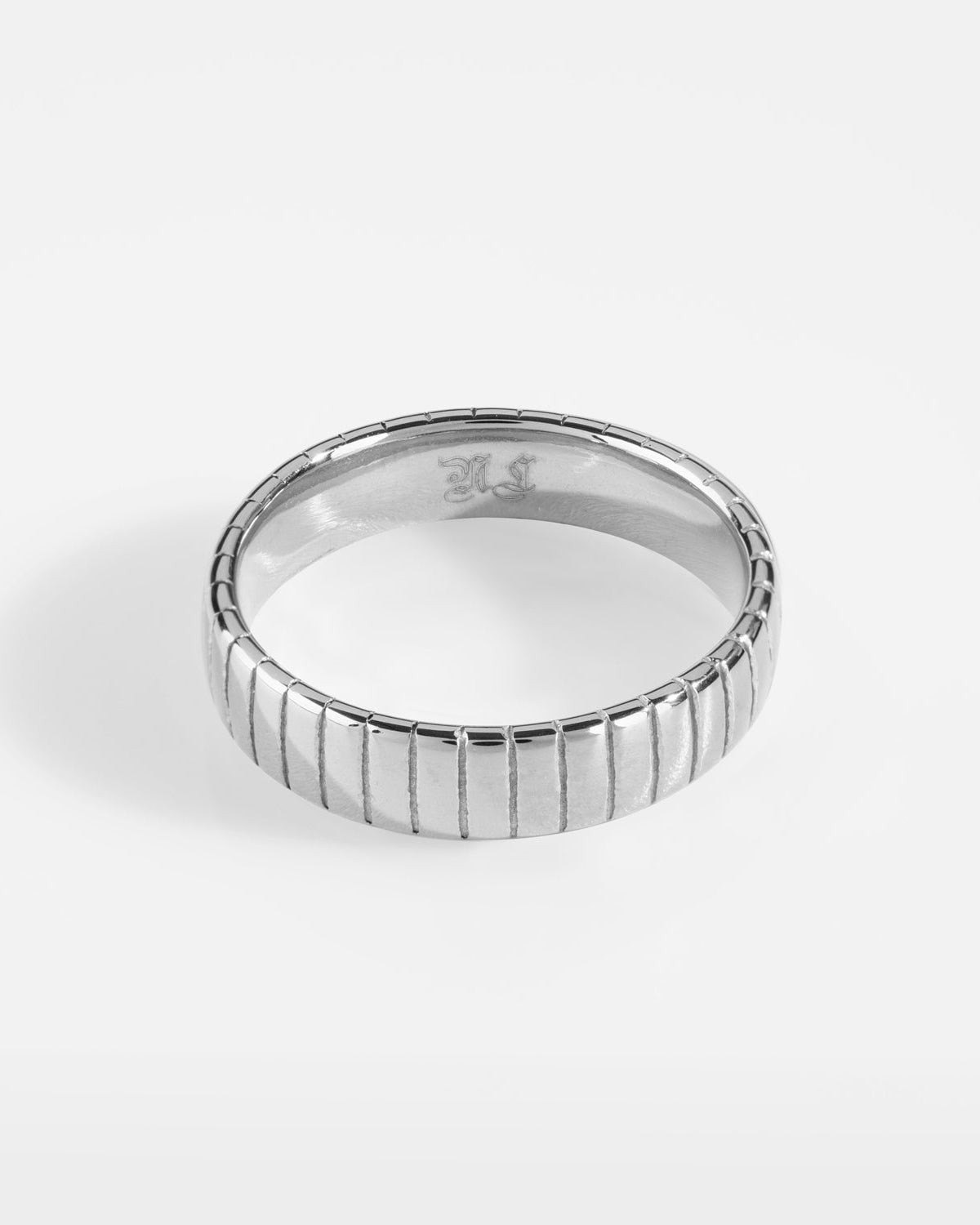 Siempre Cut band - Silver-toned ring