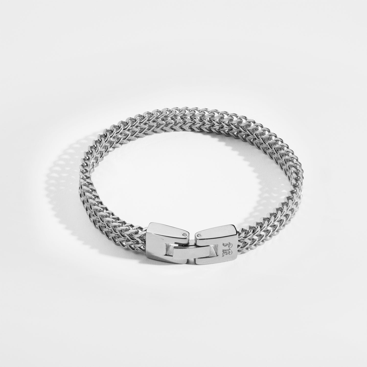 Fehu bracelet - Silver-toned
