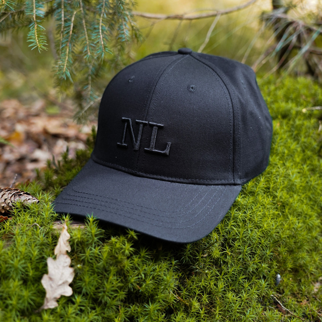 NL Dad cap - Black/black