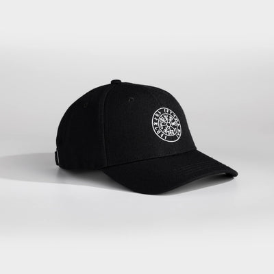 Vegvisir cap - Svart/vit